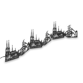 1. FC Köln Bildleiste mit LEDs 47,5 x 11,5 cm